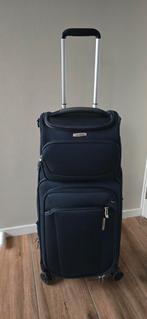 Samsonite handbagage koffer + toiletartikelen/underseated, Wieltjes, 50 tot 60 cm, Ophalen of Verzenden, Zo goed als nieuw