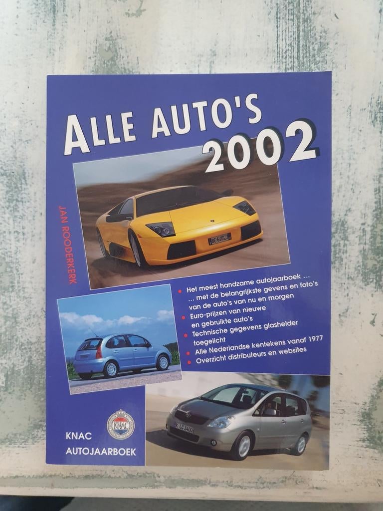 Alle Auto's 2002 KNAC autojaarboek, Boeken, Ophalen of Verzenden