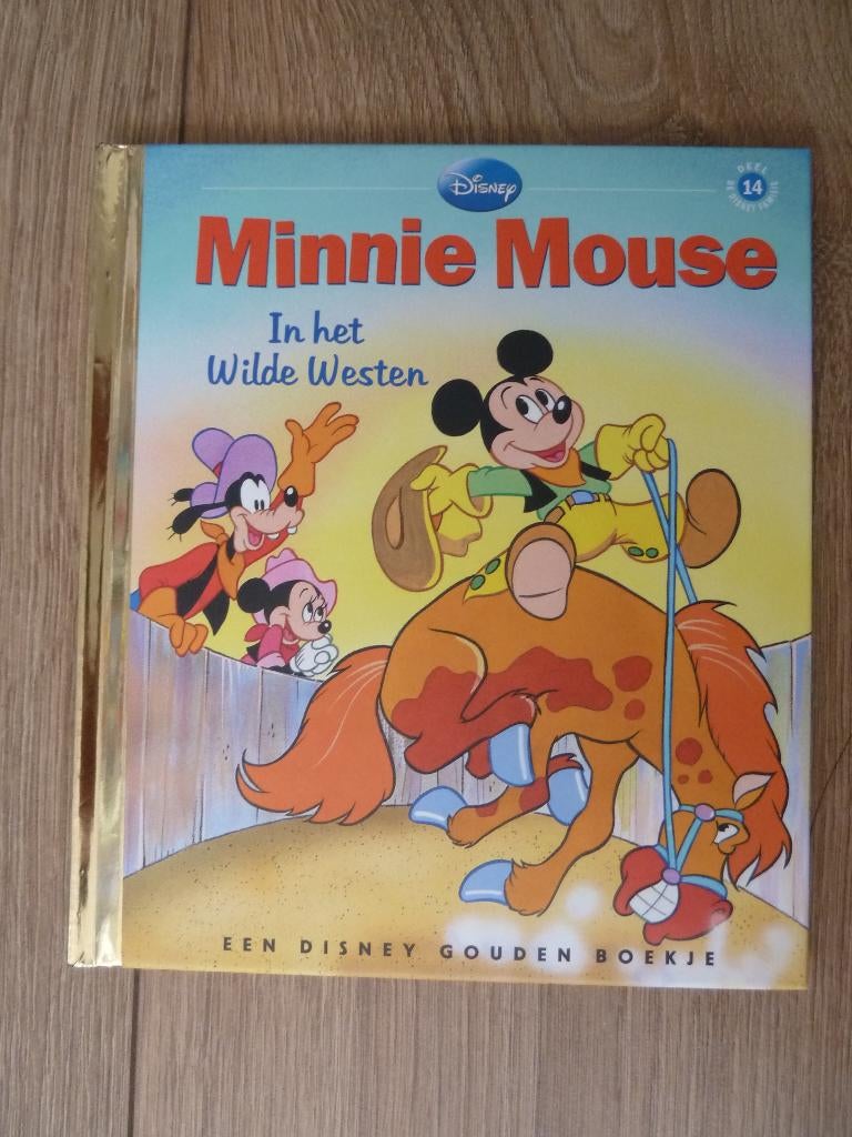 GOUDEN BOEKJE - MINNIE MOUSE in het wilde westen, Ophalen, Gelezen, Fictie algemeen