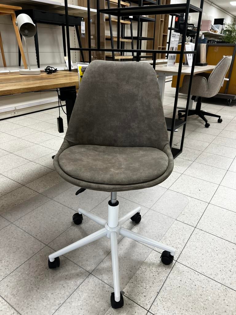 Bureaustoel Senja, Ophalen, Nieuw, Bruin, Bureaustoel