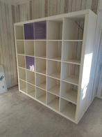 Ikea kallax kast 25 vakken wit, Ophalen, Gebruikt, 150 tot 200 cm, 150 tot 200 cm