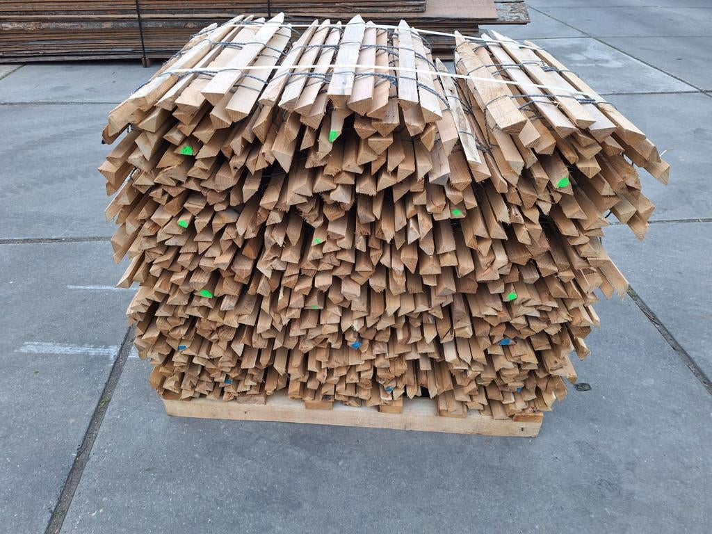 Robinia palen en frans hekwerk, Tuin en Terras, Ophalen