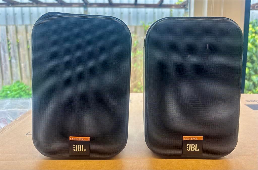 JBL Control 1 luidsprekers, Ophalen, Gebruikt, JBL, 120 watt of meer