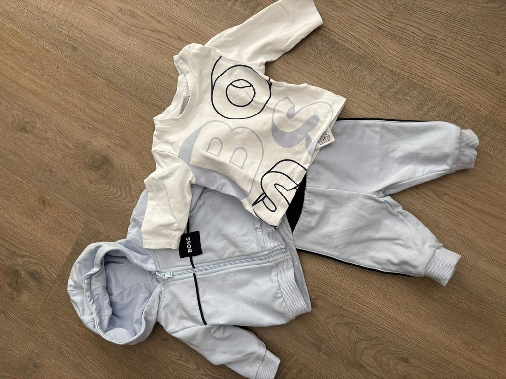 Baby pakje hugo boss 3 delig, Ophalen of Verzenden, Zo goed als nieuw