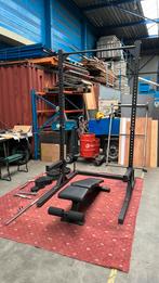 Te koop een mooie halter set totaal 142 kg, Sport en Fitness, Fitnessmaterialen, Ophalen, Zo goed als nieuw, Halterset