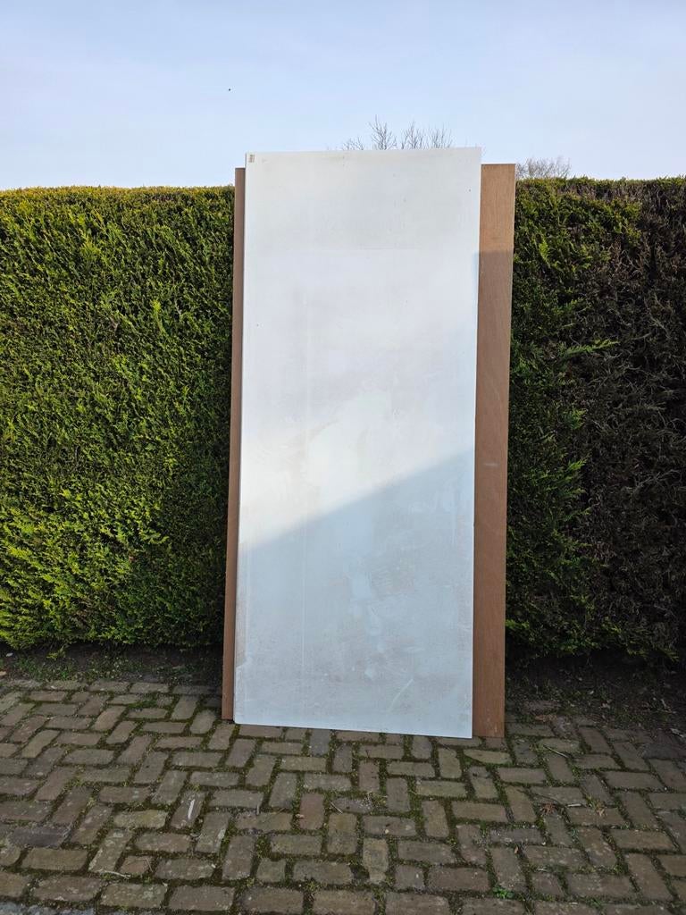 Schuifdeuren voor drie deurs kastinclusief wielen en rail, Ophalen of Verzenden, Nieuw