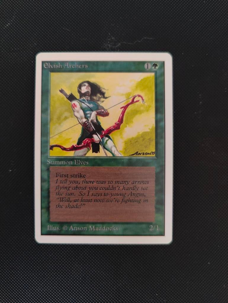 Magic the gathering - elvish archers unlimited, Ophalen of Verzenden, Zo goed als nieuw