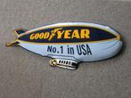GOODYEAR EMAILLE RECLAMEBORD, Verzamelen, Merken en Reclamevoorwerpen, Ophalen, Gebruikt, Reclamebord