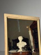 Franse spiegel antiek met wavy glas, Ophalen of Verzenden, Rechthoekig, Minder dan 50 cm