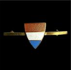 NSB das-speld (prinsenvlag driekleur), Ophalen of Verzenden, Nederland, Embleem of Badge