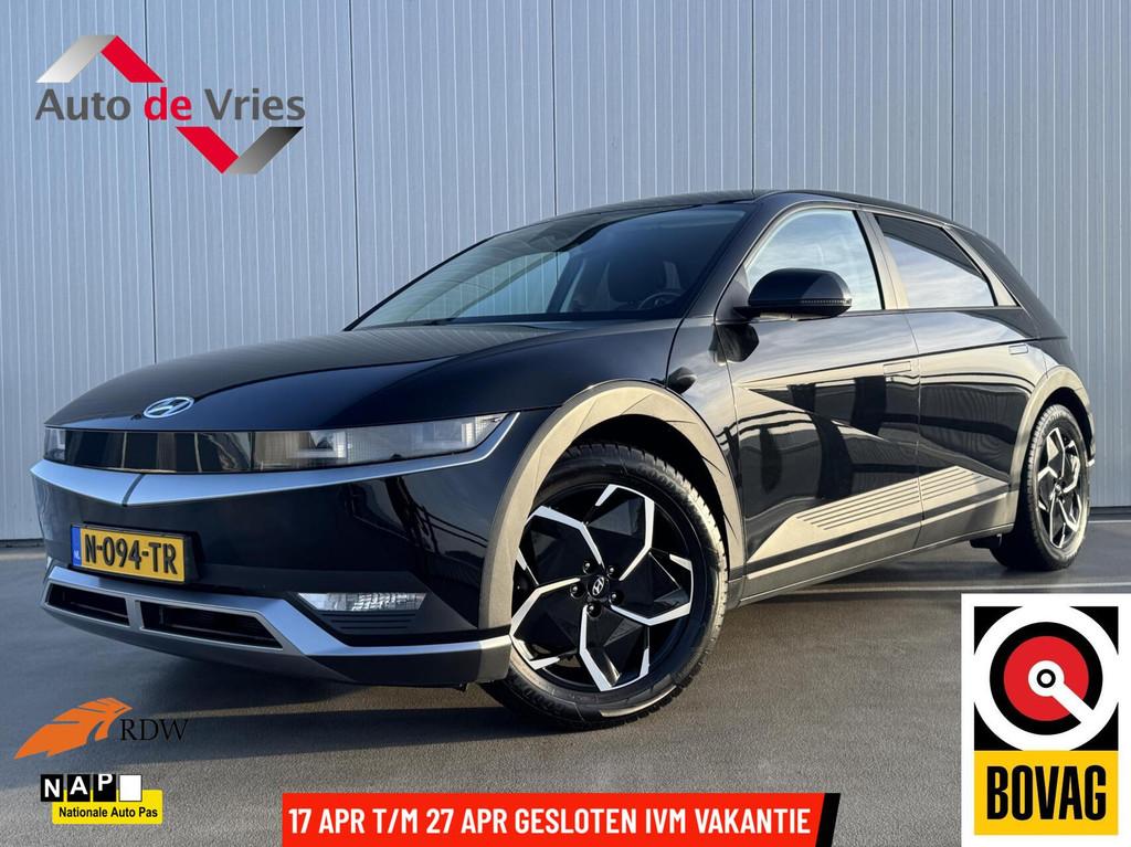 Hyundai IONIQ 5 Style 73kWh|NL-Auto|Warmtepomp|SOH 100%, Auto's, Hyundai, Automaat, Gebruikt, Zwart, Adaptive Cruise Control