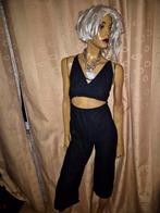 ASOS Zwarte Jumpsuit Maat S (10) - Zo goed als nieuw, ASOS, Zwart, Ophalen of Verzenden, Zo goed als nieuw