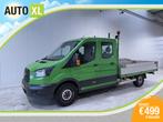 Ford Transit 350 2.0 TDCI L4 Pick-Up Dubbel-Cabine 7-Pers Tr, Auto's, Bestelauto's, 2430 kg, 4 cilinders, 7 stoelen, Bedrijf