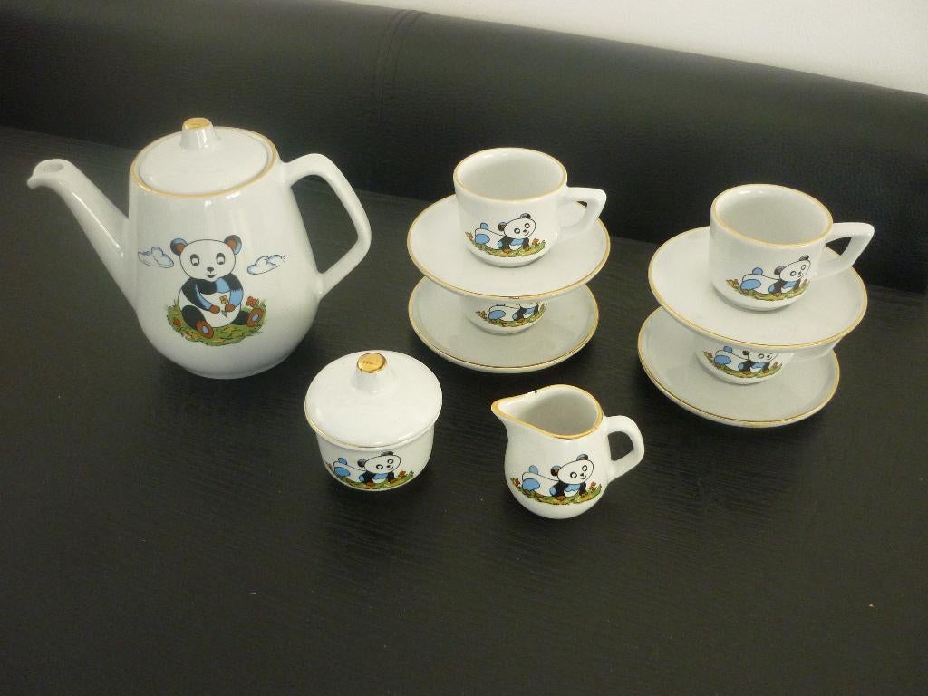 Kinder servies / Panda serviesje / kinderservies / kids, Ophalen of Verzenden, Zo goed als nieuw, Meisje