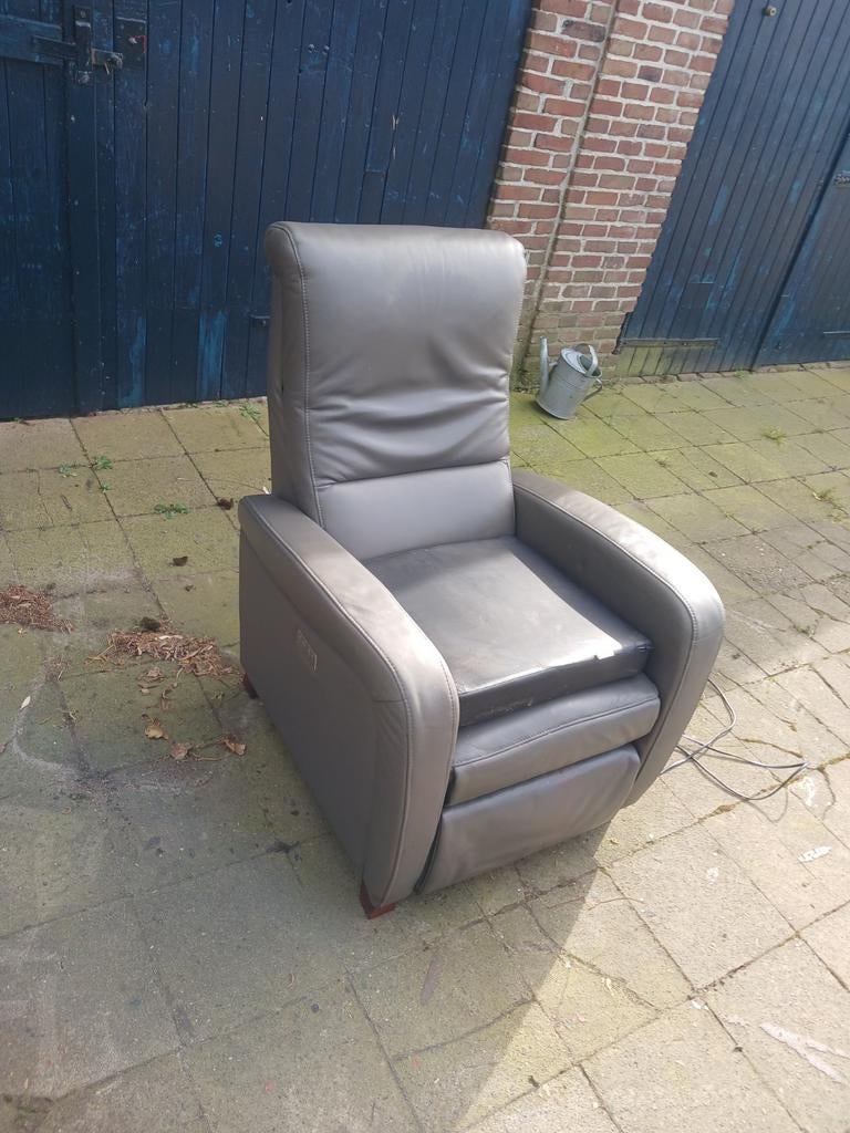 Sta op stoel  nog geen maand gebruikt, Ophalen, Nieuw, Leer, Eén