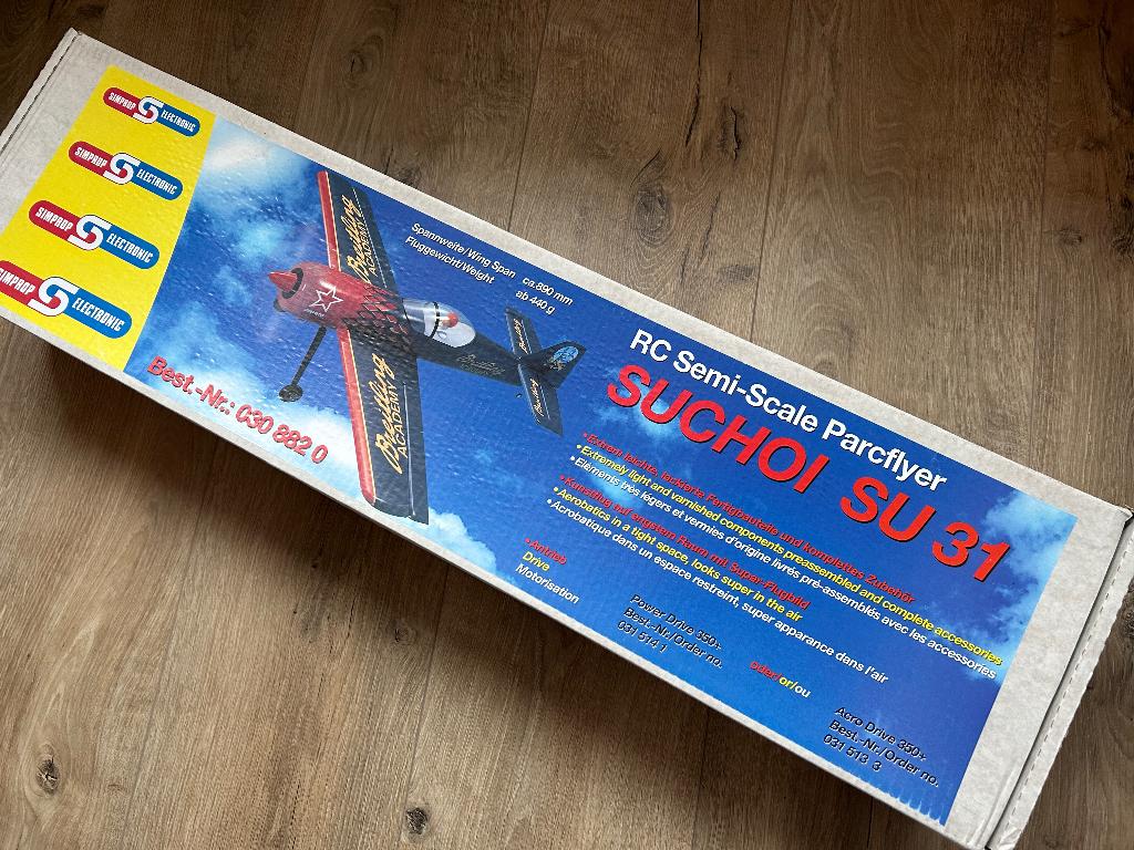 Simprop Suchoi Su-31 park flyer 890mm, Ophalen of Verzenden