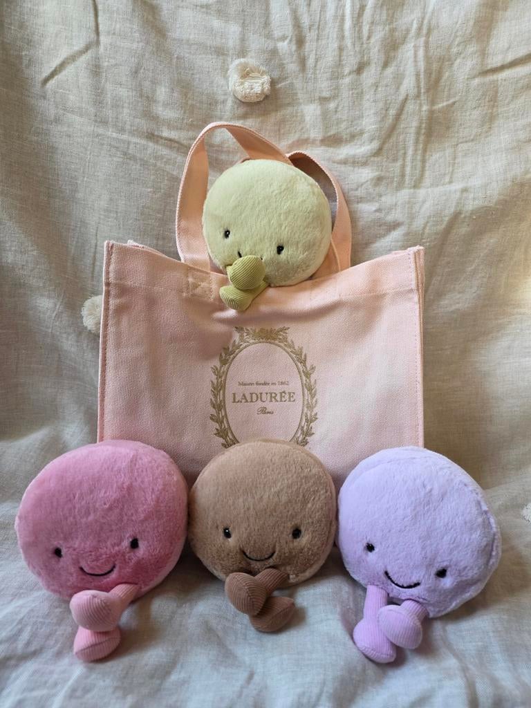 Jellycat macarons, complete set, nieuw, Ophalen of Verzenden, Nieuw, Overige typen