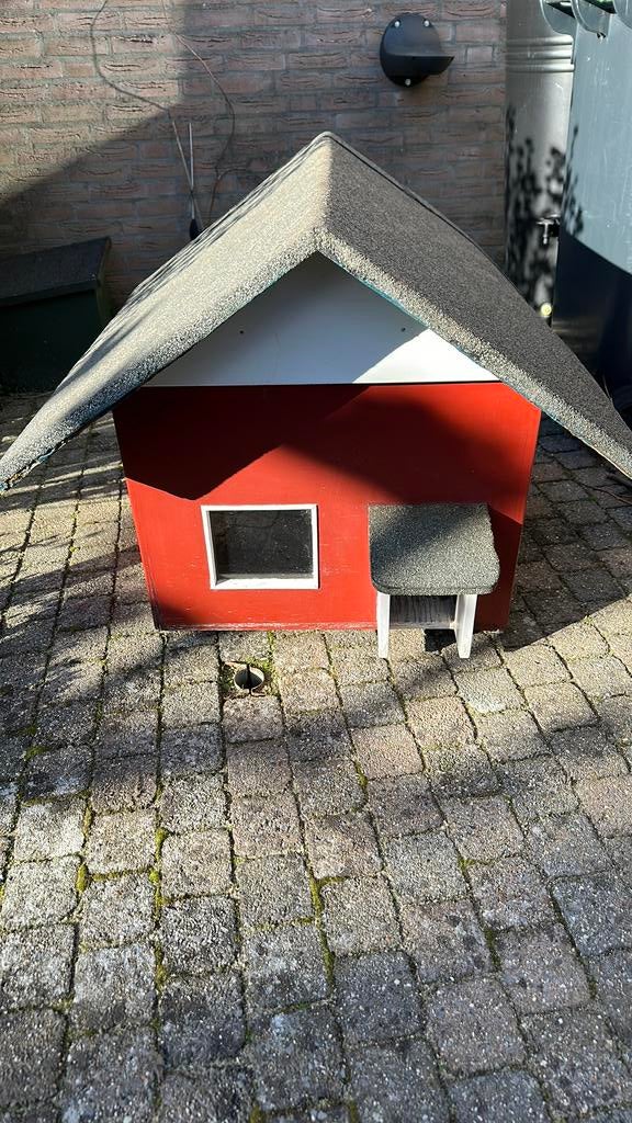 Katten huis, Ophalen, Zo goed als nieuw, Hout