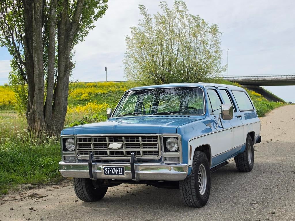1979 Chevrolet Suburban 454 BB LPG APK, Auto's, Automaat, Chevrolet, Bedrijf, Te koop