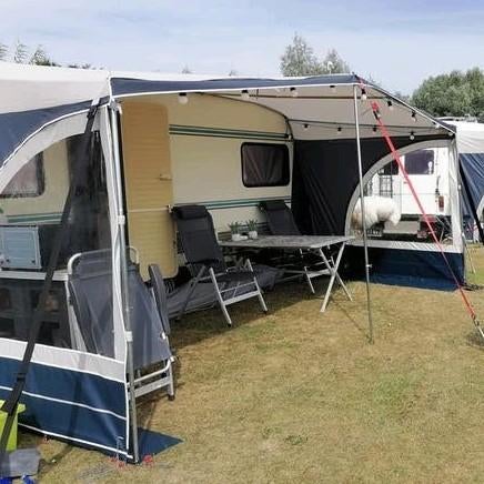 Complete luifel met voorzijde, omloopmaat 10, Caravans en Kamperen, Voortenten en Luifels, Ophalen of Verzenden, Zo goed als nieuw