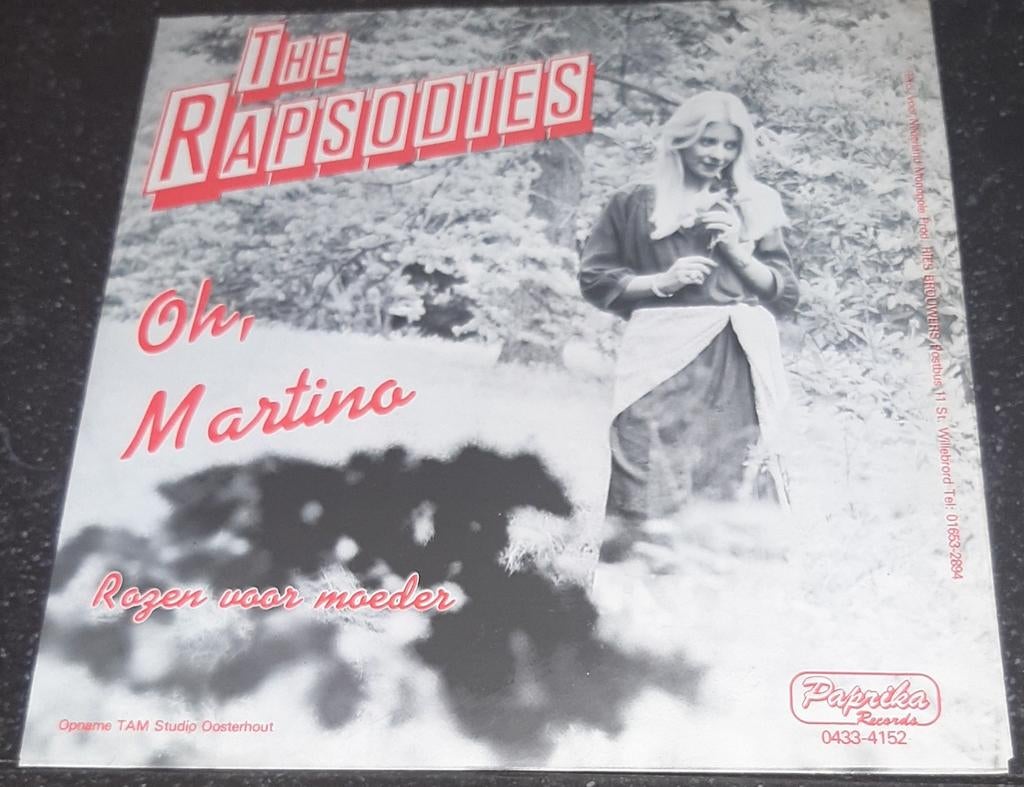 The Rapsodies Oh Martino/rozen voor moeder, 7 inch, Single, Ophalen of Verzenden, Nieuw in verpakking