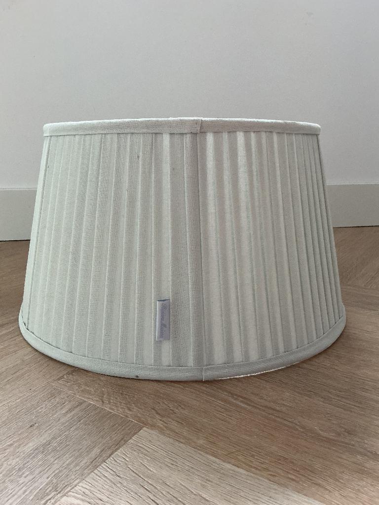 Lichtblauwe lampenkap, Ophalen, Gebruikt, 25 tot 50 cm, Blauw
