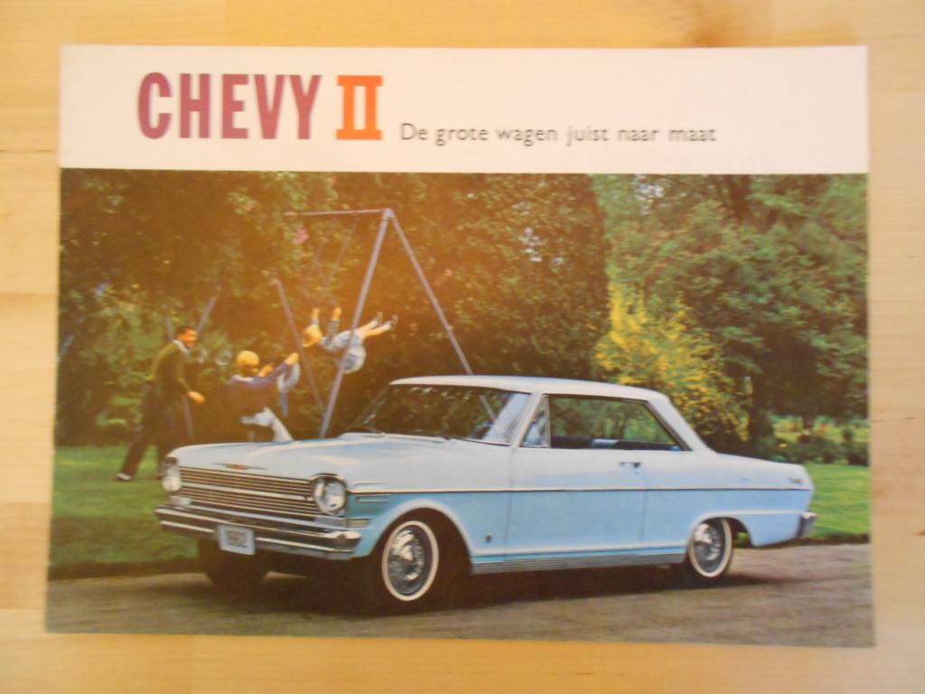 Chevrolet Brochure 1962 Nova Chevvy II, Chevrolet, Chevrolet, Ophalen of Verzenden, Zo goed als nieuw