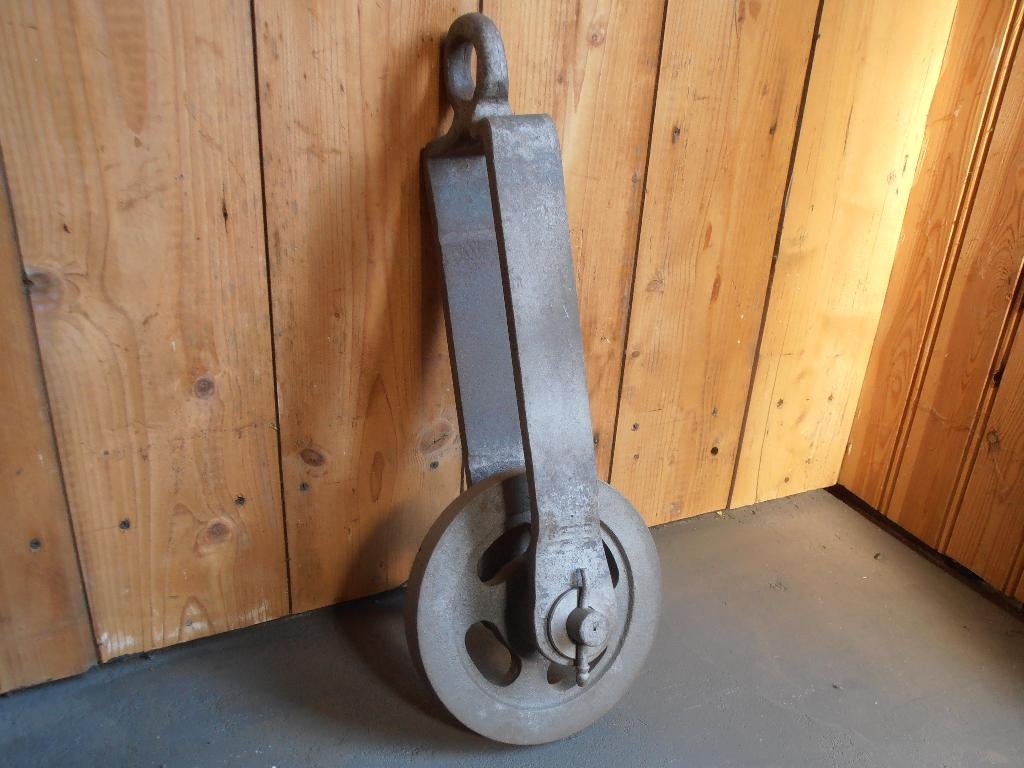 Wiel of katrol, Antiek en Kunst, Ophalen of Verzenden