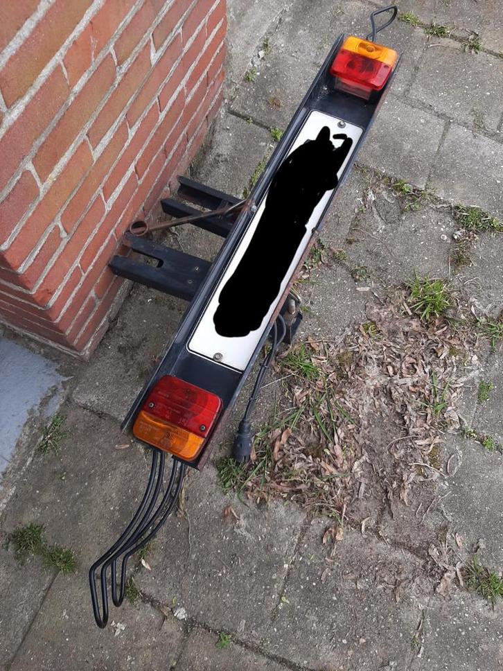 Stevige fietsdrager voor trekhaak - gebruikt, maar goed, Auto diversen, Fietsendragers, Gebruikt, Trekhaakdrager, 2 fietsen, Ophalen