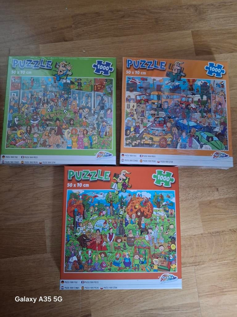 3 nieuwe puzzels, Ophalen of Verzenden, Nieuw