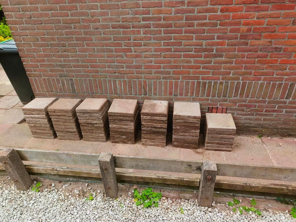 Partij stoeptegels, Tuin en Terras, Ophalen