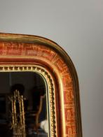 Louis Philippe spiegel antiek 180cm, Ophalen of Verzenden, Rechthoekig