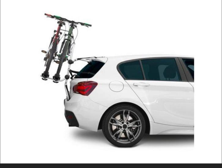 Fietsendrager zonder trekhaak  Nordrive, Auto diversen, Fietsendragers, Zo goed als nieuw, Achterklepdrager, 2 fietsen, Brede banden