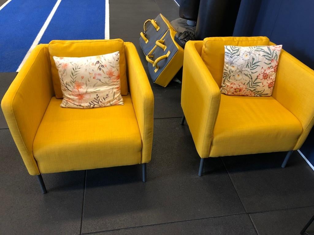 2x stoelen ikea (ophalen uiterlijk 31 maart), Ophalen, Gebruikt, Twee, Overige kleuren
