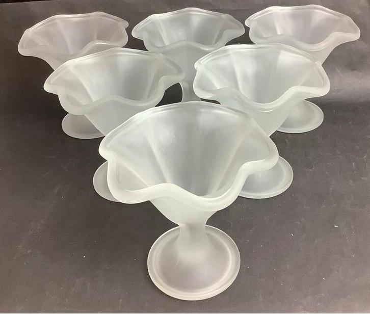 BORMIOLO ROCCO PROFESSIONAL - 6x coupe dessert, Huis en Inrichting, Glas of Glazen, Nieuw, Ophalen of Verzenden, Glas