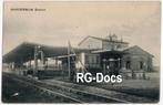 Ansichtkaart - Briefkaart Trein Station Harderwijk 1922, Ophalen of Verzenden, 1920 tot 1940, Gelopen, Gelderland