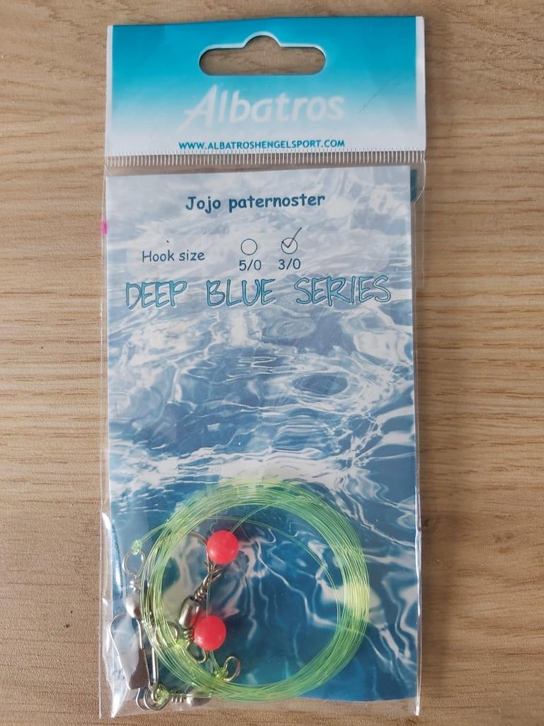 Albatros Jojo paternoster Deep Blue Series haakmaat 3/0, Ophalen of Verzenden, Nieuw, Haak