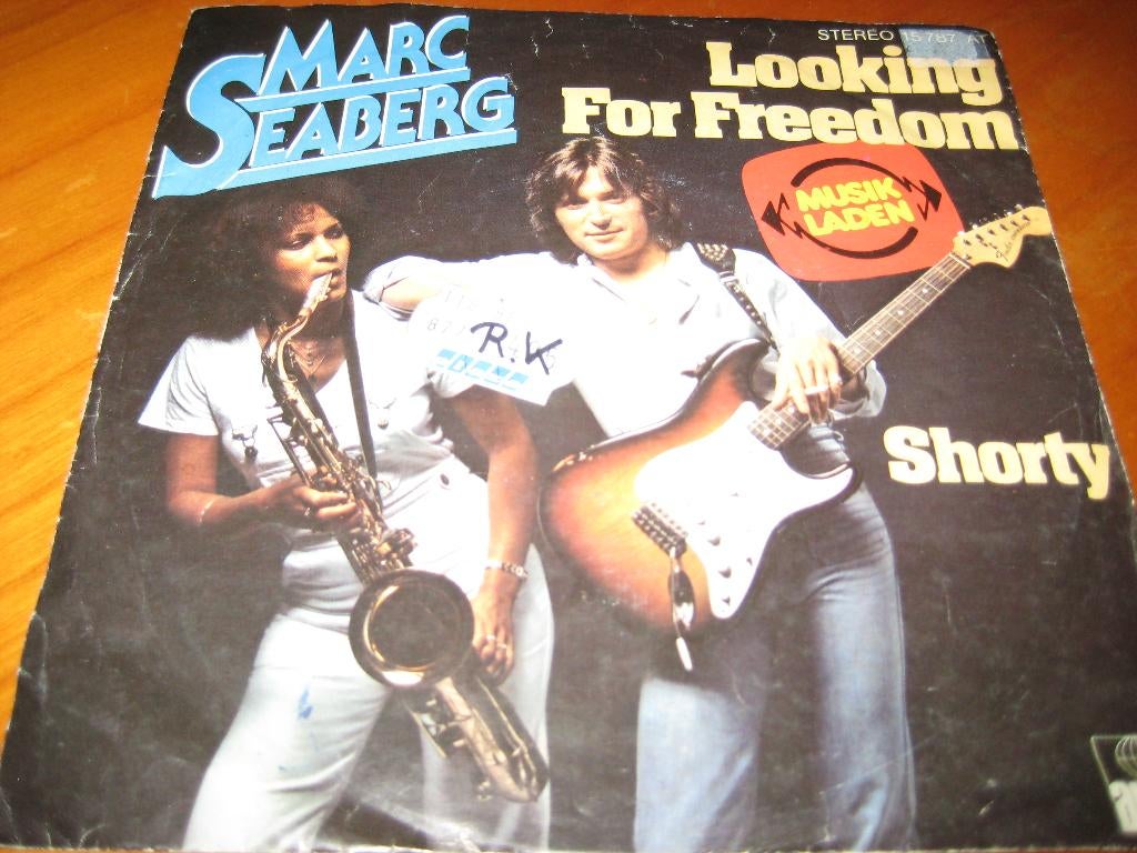 Marc Seaberg: Looking for freedo9m, Ophalen of Verzenden, Zo goed als nieuw, Pop, Single