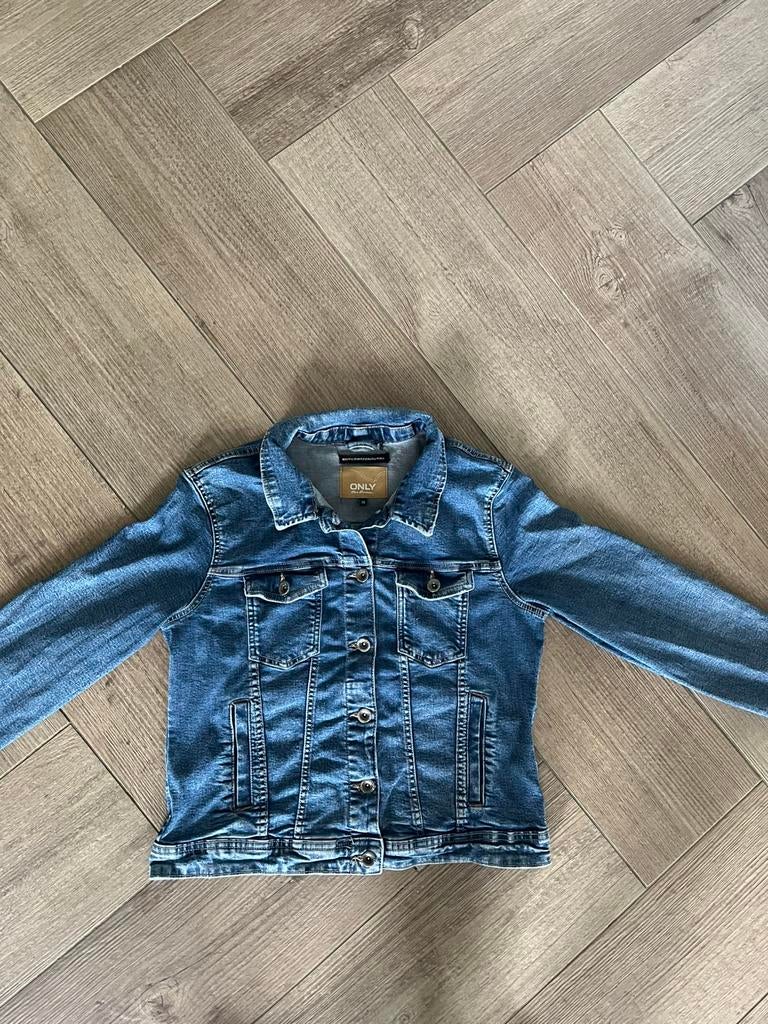 Zgan spijkerjasje, Maat 38/40 (M), Blauw, Ophalen of Verzenden, Zo goed als nieuw