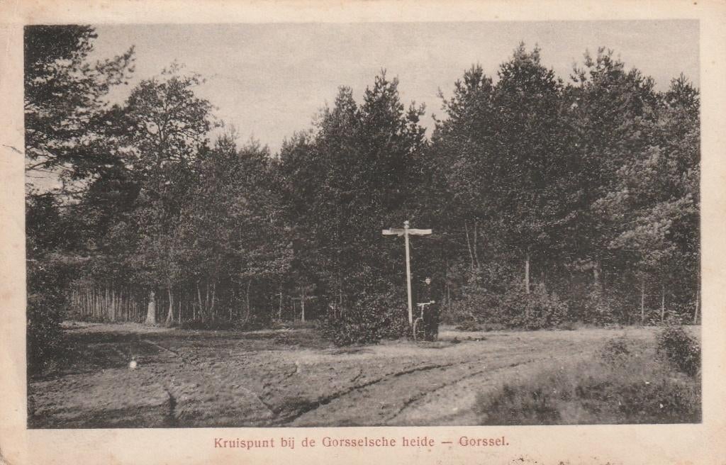 GORSSEL Kruispunt bij de Gorsselse Heide, Verzenden, Voor 1920, Gelopen, Gelderland