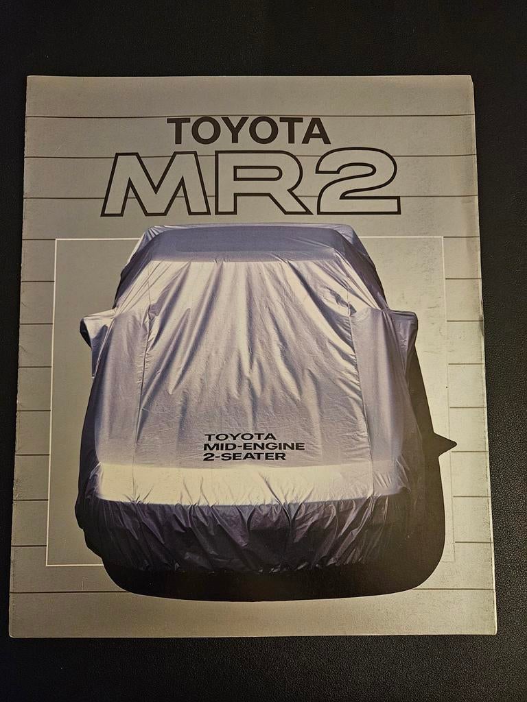Brochure Toyota MR2 1985, Ophalen of Verzenden, Zo goed als nieuw, Toyota