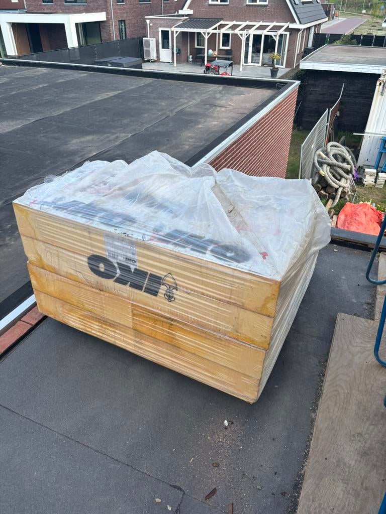 IKO Enertherm Isolatieplaat 1200x600x160mm VL, Ophalen, Dakisolatie, 12 cm of meer, Zo goed als nieuw