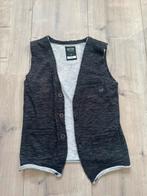Mitch bodywarmer gilet antraciet donker grijs maat 134/140, Ophalen of Verzenden, Zo goed als nieuw, Jongen, Trui of Vest