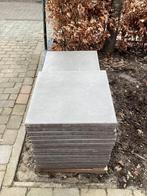 Terras, tuin tegels, 9 m2, Ophalen, Zo goed als nieuw, Beton, Terrastegels