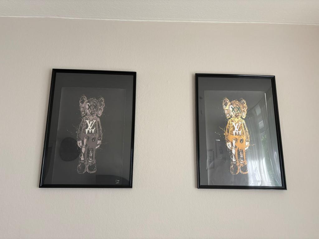 Twee ingelijste posters, Ophalen, Met lijst, A1 t/m A3, Overige onderwerpen