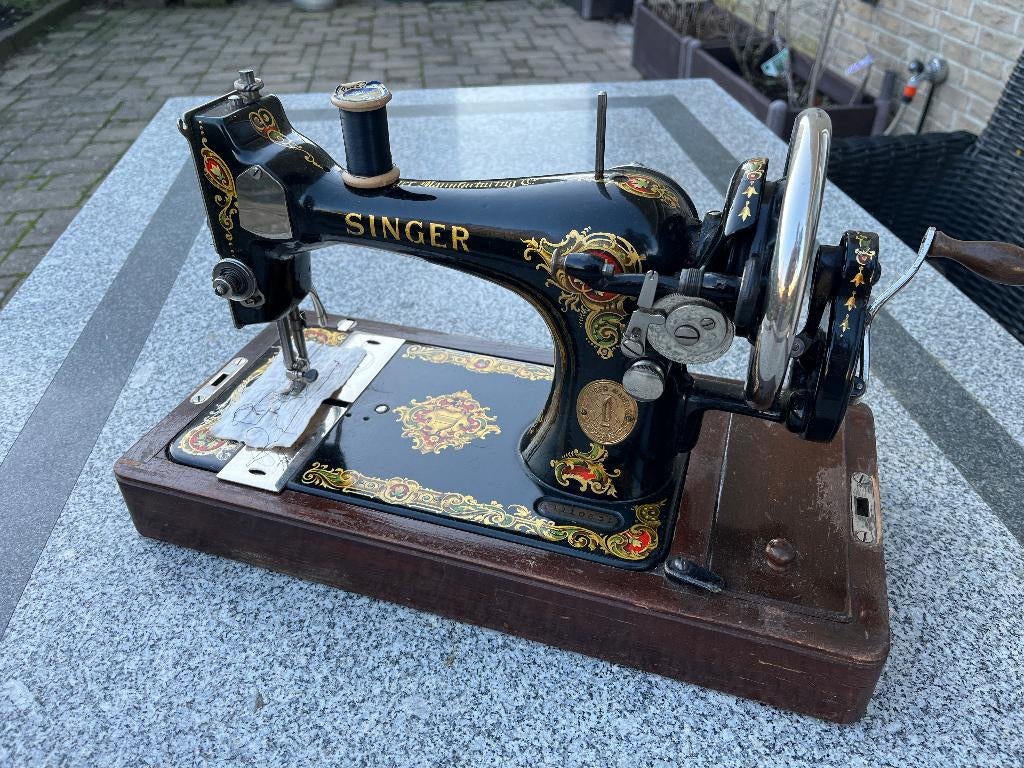 Singer Naaimachine - antiek, Antiek en Kunst, Antiek | Naaimachines, Ophalen