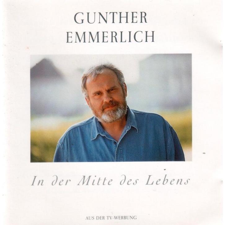 cd van Gunther Emmerlich – In Der Mitte Des Lebens, Cd's en Dvd's, Cd's | Pop, Zo goed als nieuw, 1960 tot 1980, Ophalen of Verzenden