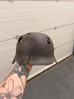 Duitse helm ww2 wo2 Wehrmacht, Verzamelen, Verzenden, Landmacht, Duitsland, Helm of Baret