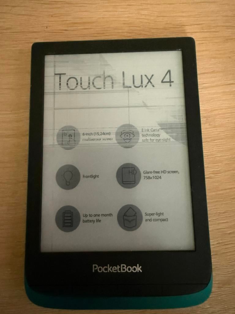 Pocketbook Lux 4 defect scherm, Computers en Software, E-readers, Ophalen of Verzenden, Zo goed als nieuw