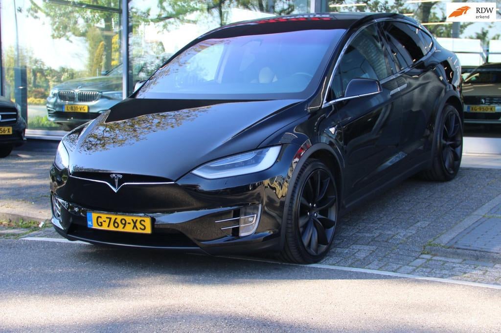 Tesla Model X Long Range 7p., Auto's, Tesla, Bedrijf, Te koop, Model X, 4x4, ABS, Achteruitrijcamera, Airbags, Airconditioning